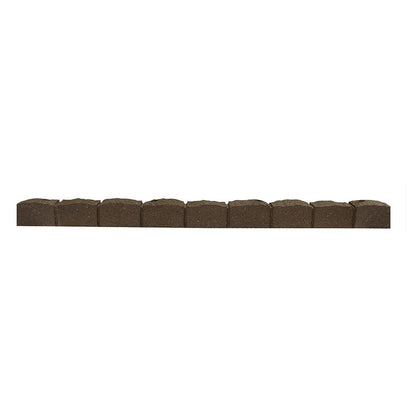 Brown Garden Border in Roman Stone (pack of 2 SAVE £1) - Safer Surfacing
